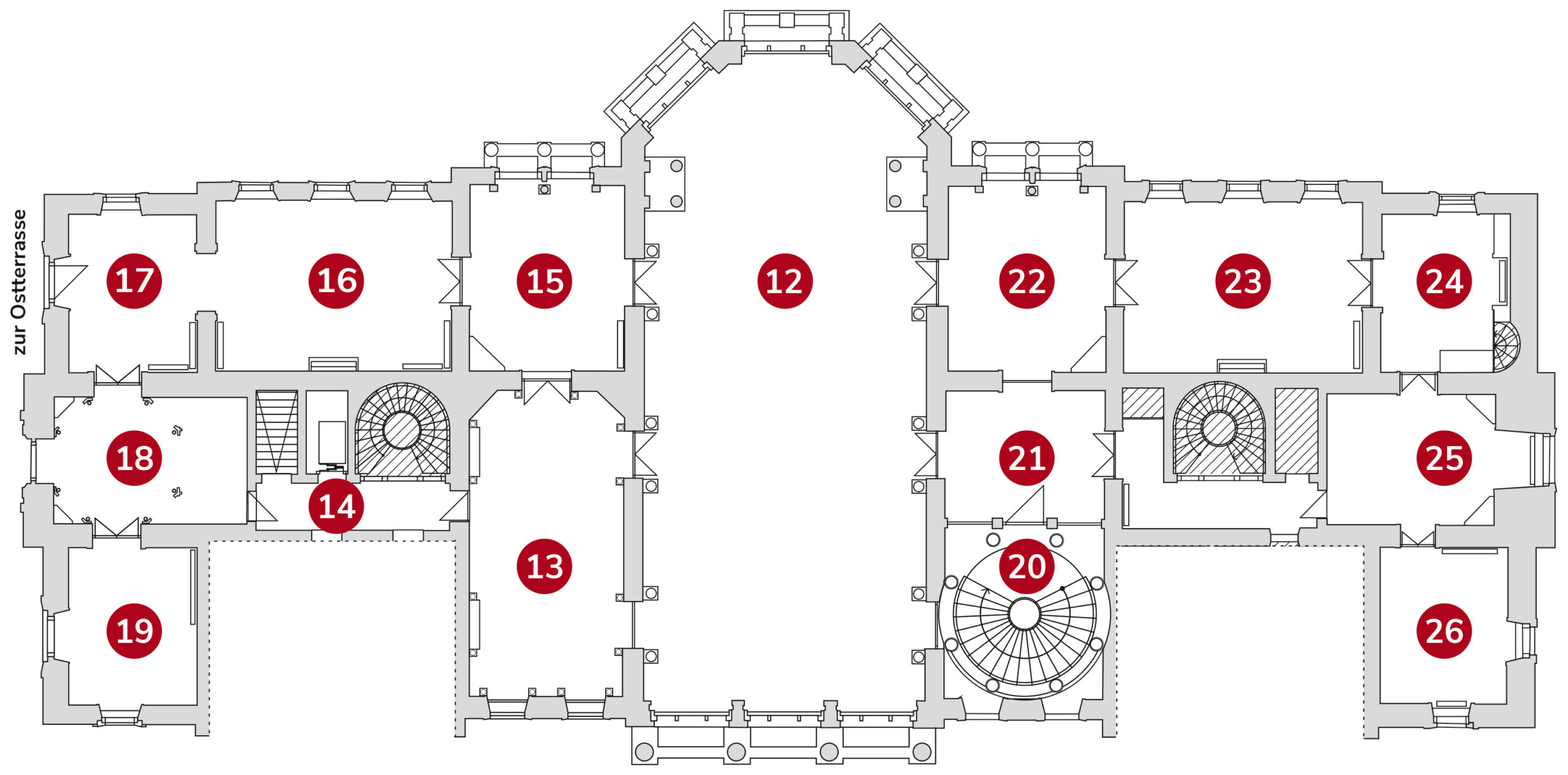 Grundriss Obere Etage